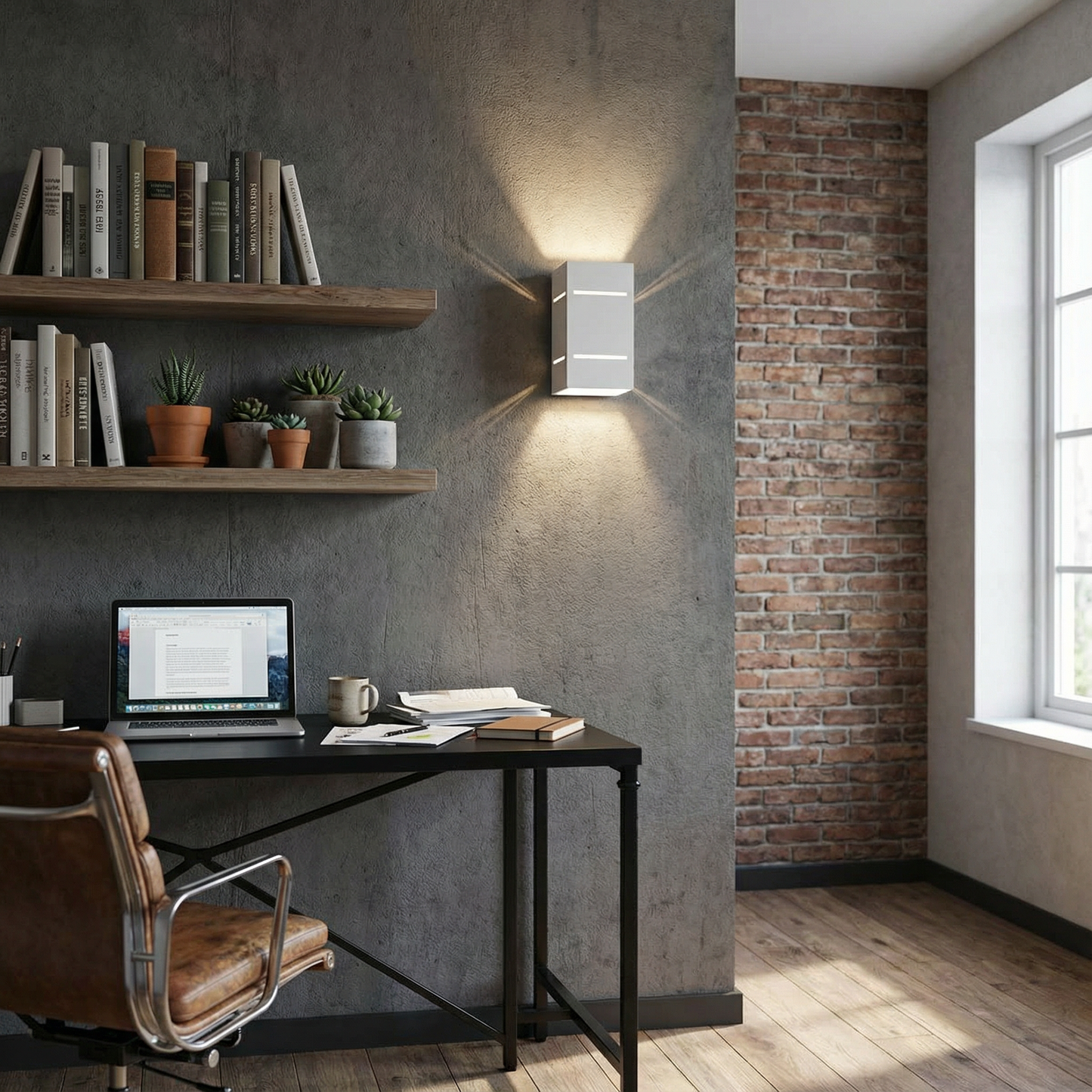 Applique murale Modèle Artheon vue détail | Luxarmonie