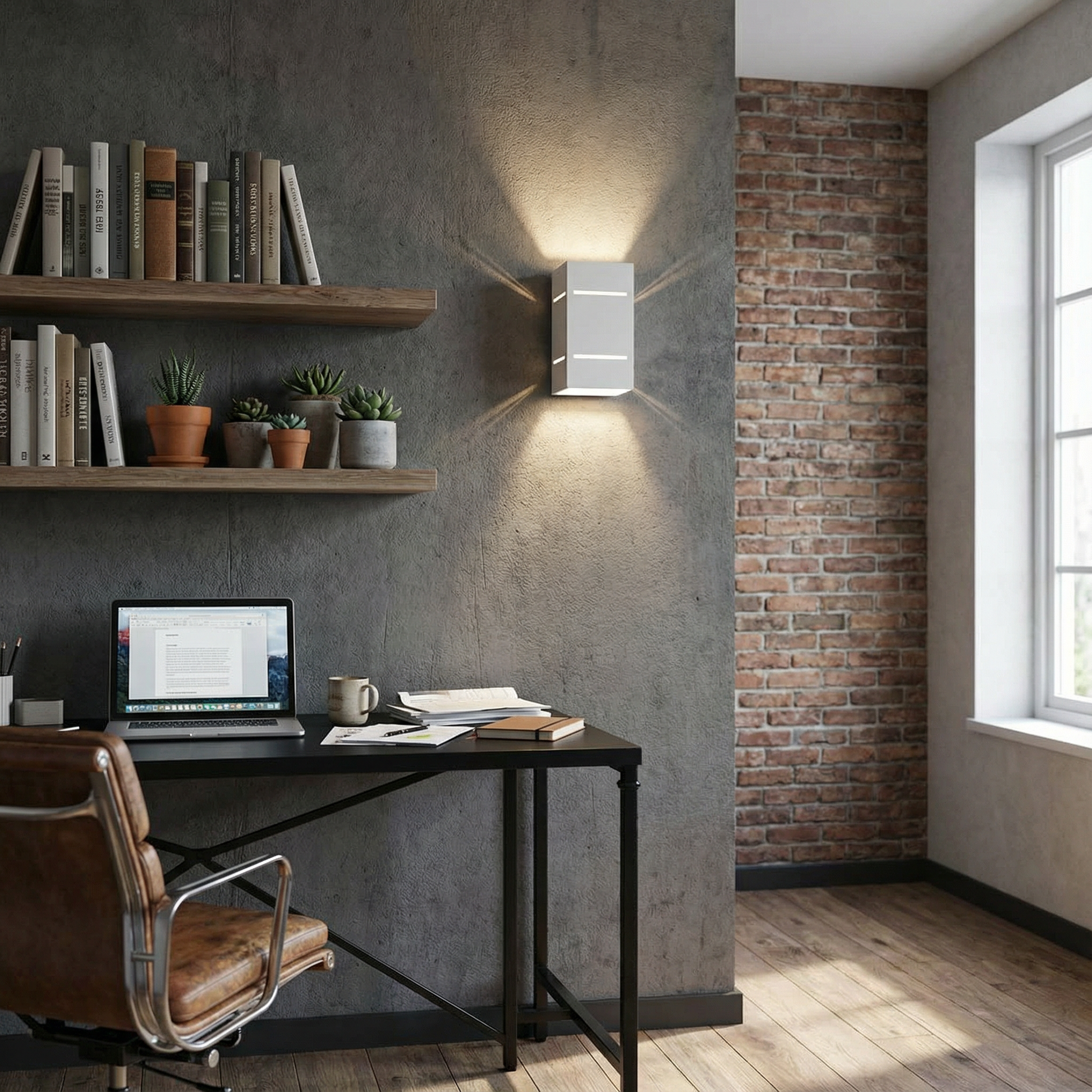 Applique murale Modèle Artheon vue détail | Luxarmonie