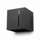 Modern black perforated wall light – Noxarys Model