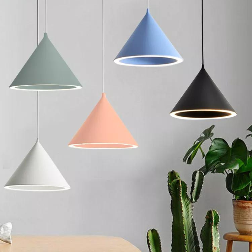 Kinderhanglamp Modern Decor Kegelvorming Duurzaam – Pastel