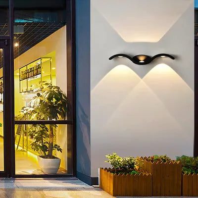 Wandlampe Design aus wasserfestem Aluminium – Nuitéa