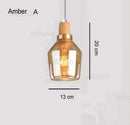 Smoked glass pendant light for refined lighting – Élaria