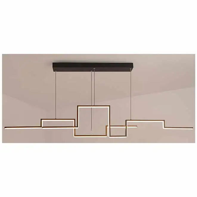 Suspension Design Aérien Finition Dorée & Ambiance Majestueuse – Vespera