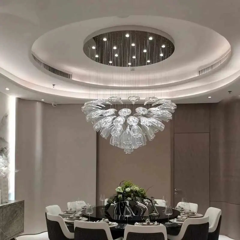 Lustre Contours Délicats Lumière Harmonisée – Ombre