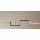 Luftiges Design-Hängeleuchte Gold-Finish Majestätisches Ambiente – Vespera