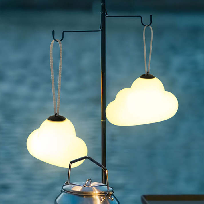 LED-hanglamp in metaal en acrylaat voor tuin – Célorion