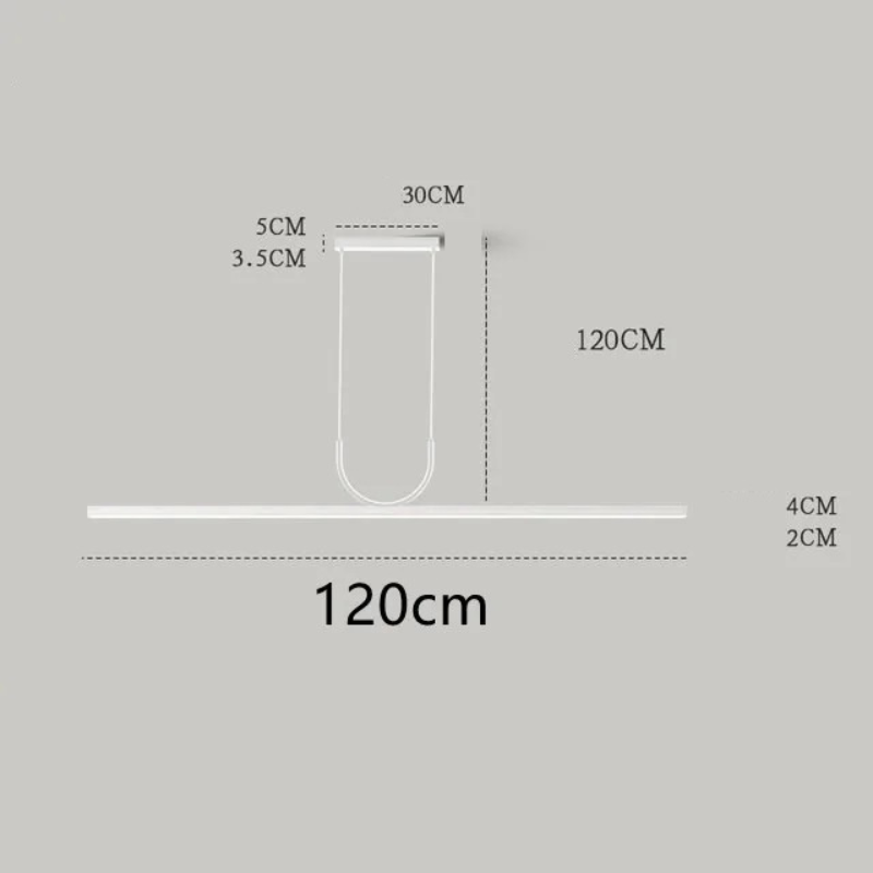 Contemporary design suspension Nera black finish - view 15