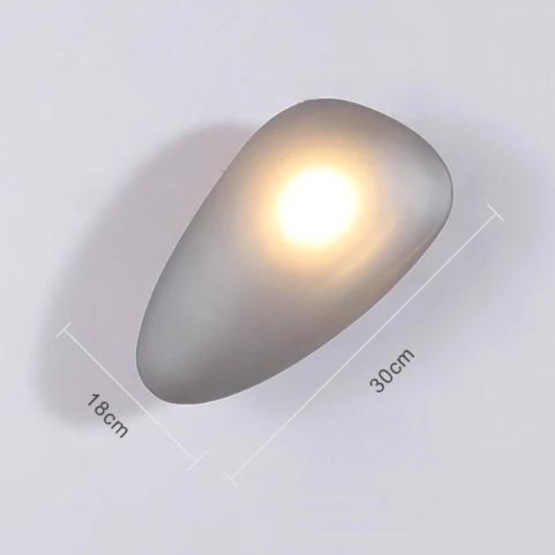 Applique Murale Moderne Verre et Galets pour Ambiance Chic – Glowena