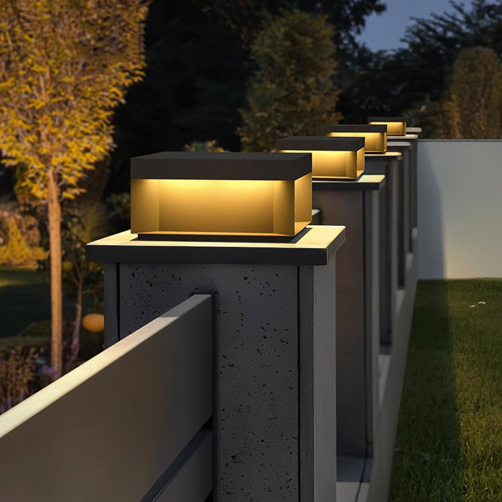 Lampadaire extérieur solaire résistant aux intempéries – Orizonis