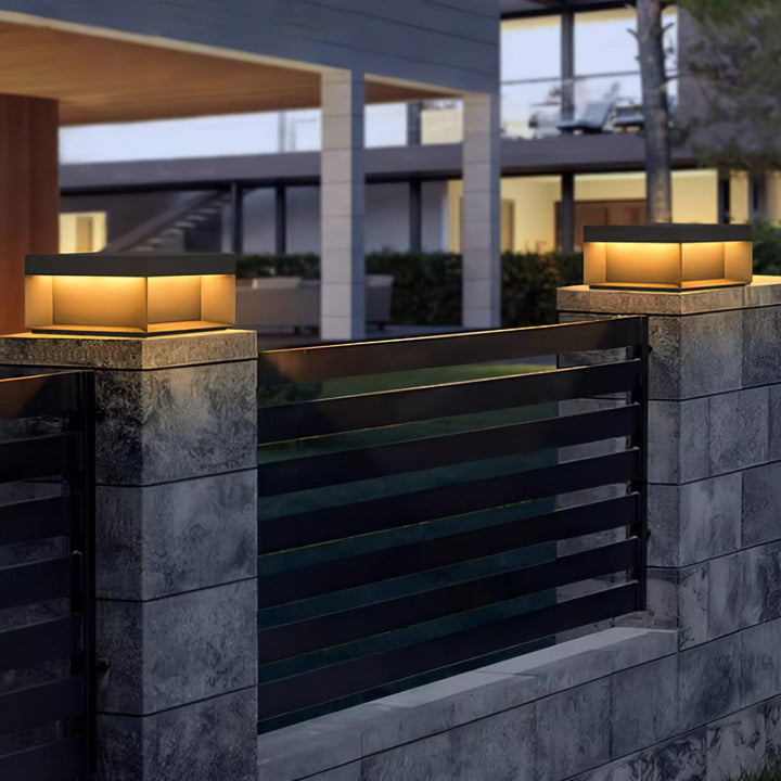Lampadaire extérieur solaire résistant aux intempéries – Orizonis