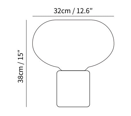 Tafellamp Tijdloze Marmeren Elegant – Luxor