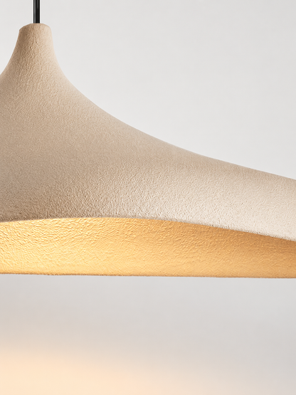 Wabi-Sabi Pendant Light, Concrete Finish – Zelinea