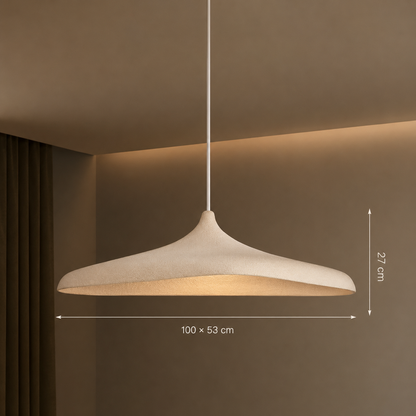 Wabi-Sabi Pendant Light, Concrete Finish – Zelinea