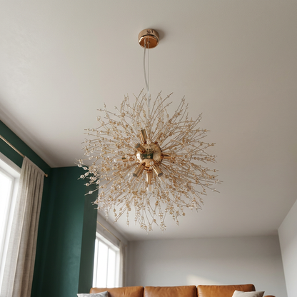 Moderne Kristall-Deckenleuchte für Schlafzimmer und Wohnzimmer – Cristarioni