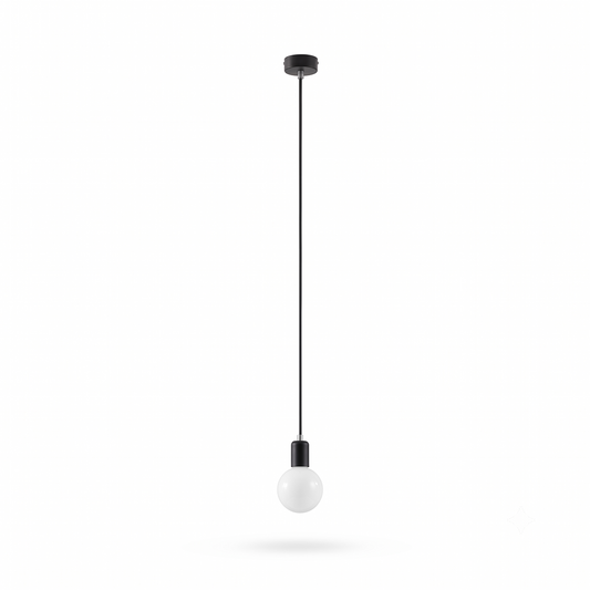 Hanglamp zwarte minimalistische voor woonkamer - Model Edréon
