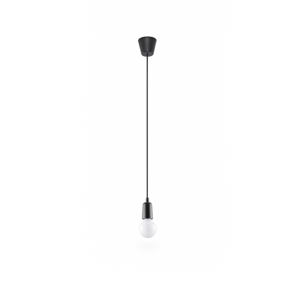 Minimalist black pendant light for living room – Nerava