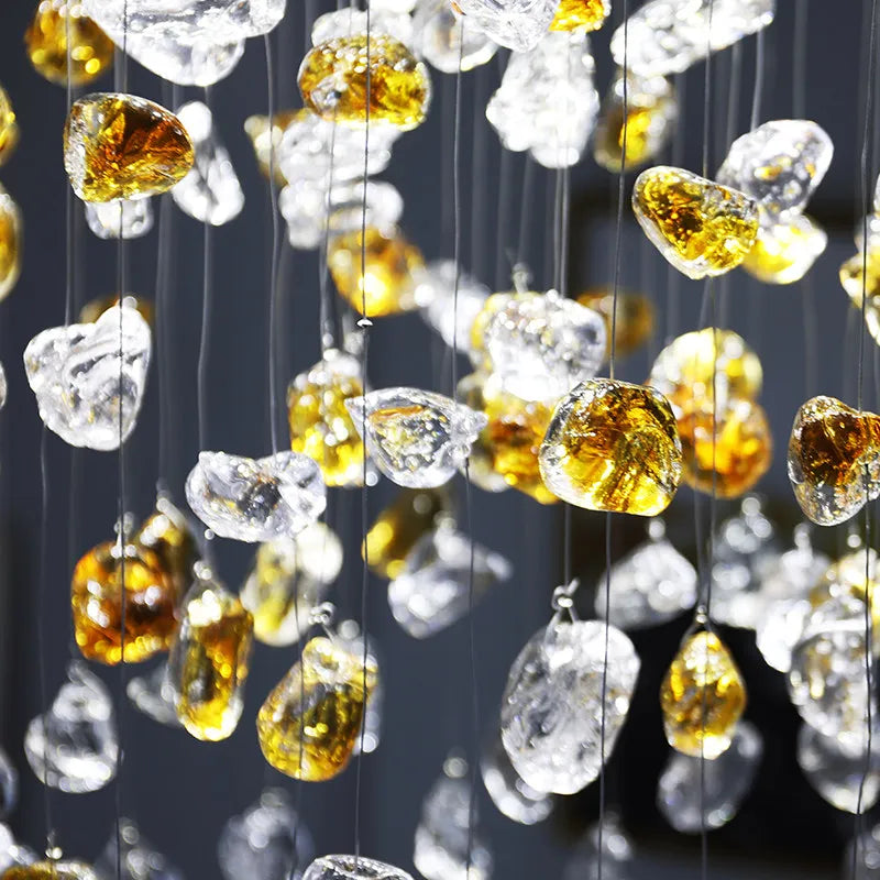 Moderne kristallen kroonluchter voor woonkamer – Cristallisea