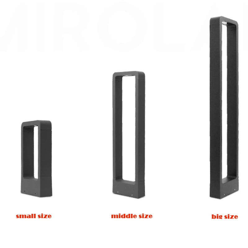 Moderne tuinstandaard in aluminium – Arclumia