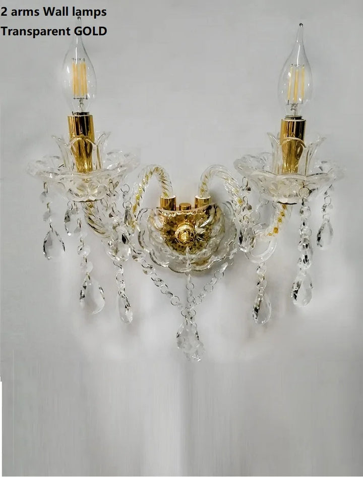 Lustre en Cristal K9 pour Salon – Cristarôme