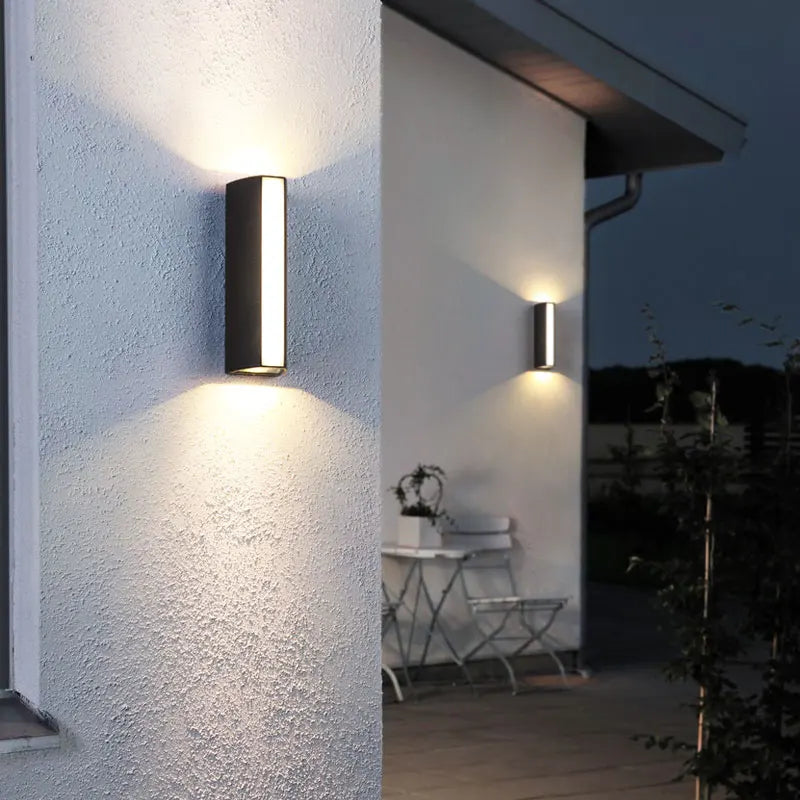 Applique murale LED moderne en aluminium – Alumiscape