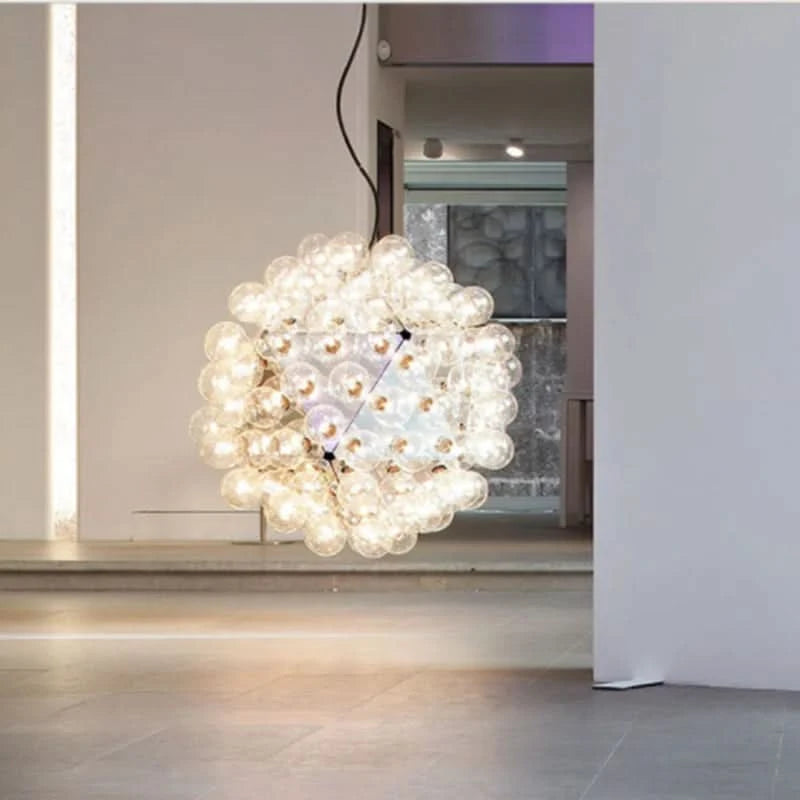 Moderne Hanglamp Glaspunten Verstelbaar – Bulle