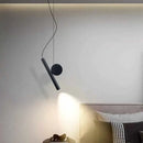 Moderne Hängelampe mit fließender Linie und edlem Glanz – Göttliche Klarheit