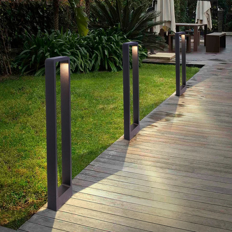 Lampadaire de jardin moderne en aluminium – Arclumia