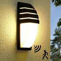 Applique Murale Extérieure en Aluminium Noir – Novaluce