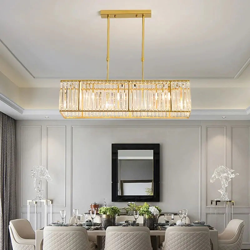 Plafonnier Cristaux Délicats Ambiance Apaisante – Aube