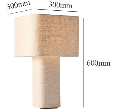 Stoffen vloerlamp voor de woonkamer – Calytrix