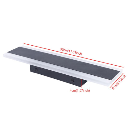 Luménia Outdoor LED Wall Sconce Linear Design Stainless Steel - View 7