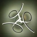 Zeitgenössische Deckenleuchte in Blumenform, luftiger Stil – Subtilo