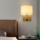 LED fabric wall light for bedroom – Armo