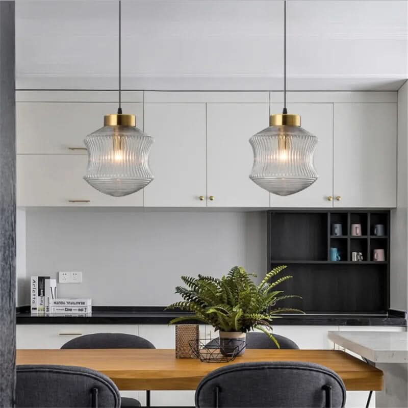 Hangende Lamp Modern Glas en Metaal Chique Sfeer – Racow