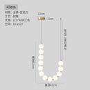 Modern alloy pendant light for dining room – Zeliorao
