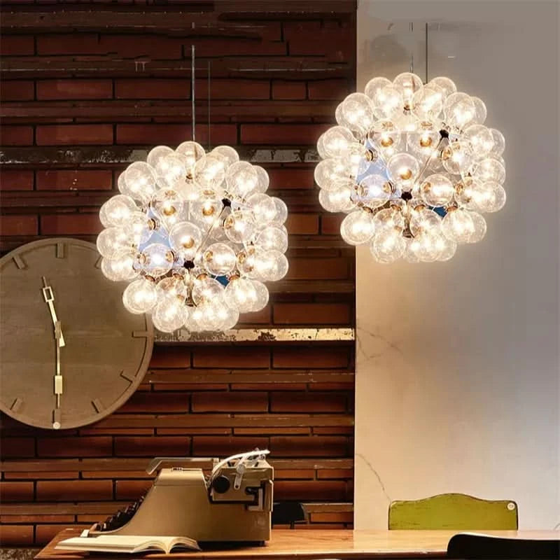 Moderne Hanglamp Glaspunten Verstelbaar – Bulle