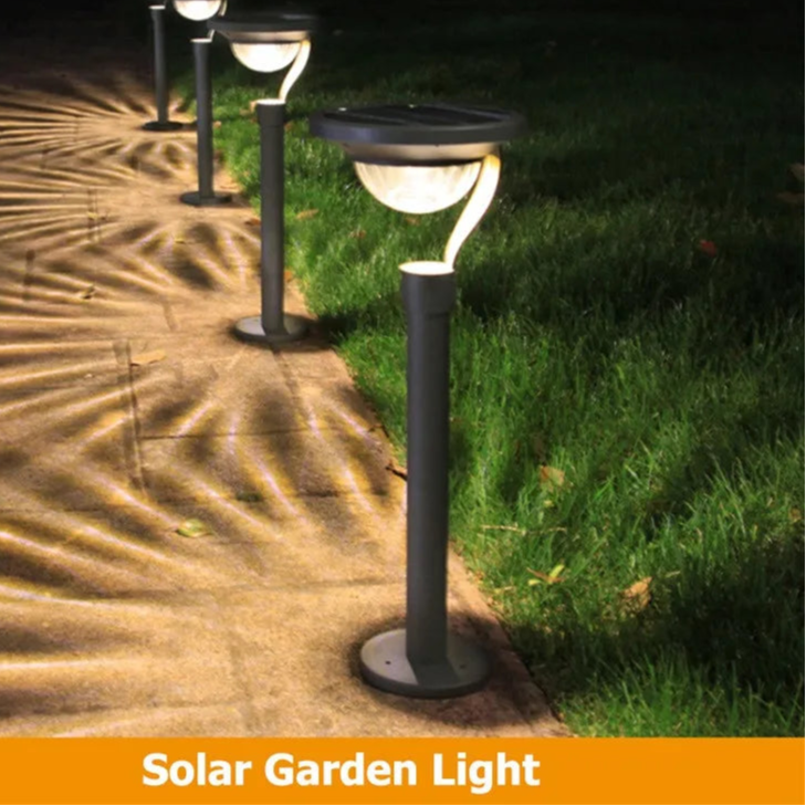 Zonnelamp voor tuin in aluminium – Solastice