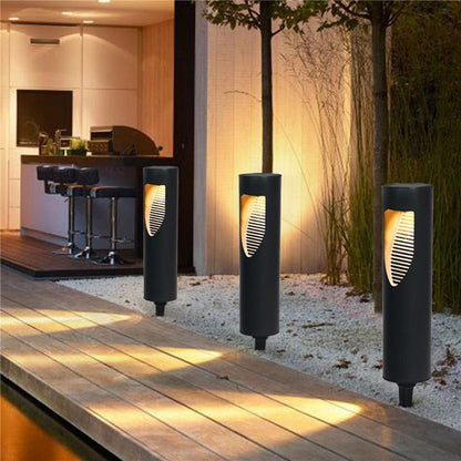 Verlichte LED Staande Lamp Elegant en Robuust voor Buitenruimte – Mavina