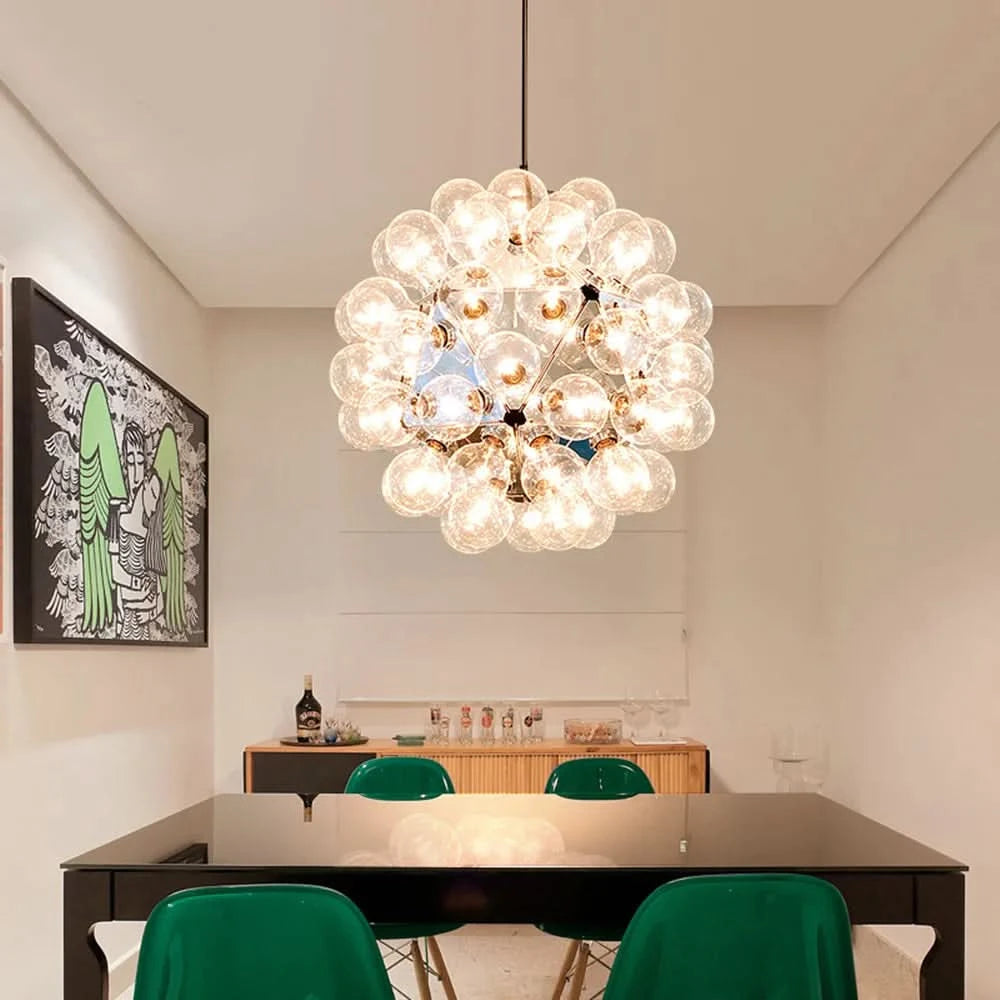 Moderne Hanglamp Glaspunten Verstelbaar – Bulle