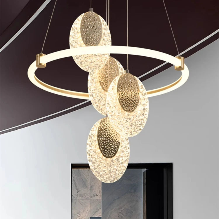 Lampe de Table Style Contemporain Forme Anneau –Arcéa