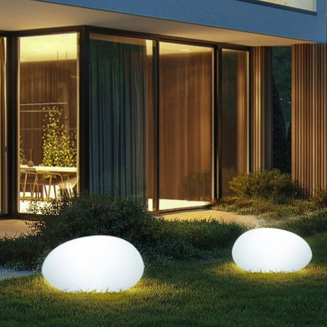 Lampe de jardin en pierre résistante – Cobbelise
