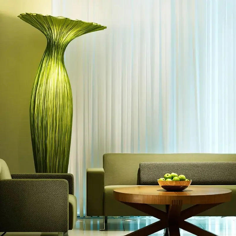 Lampadaire Design Style Nordique Élégant Vert – Lumea