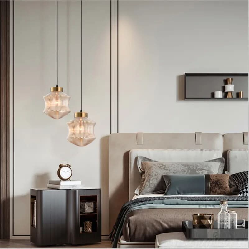 Hangende Lamp Modern Glas en Metaal Chique Sfeer – Racow