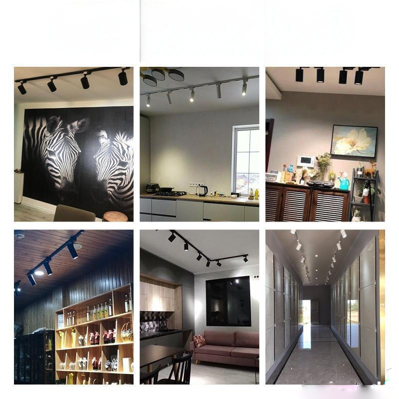 Rail d’Éclairage Polyvalent pour Salon et Bureau – Spot LED