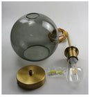 Rauchglas-Pendelleuchte für Esszimmer – Ombrelia