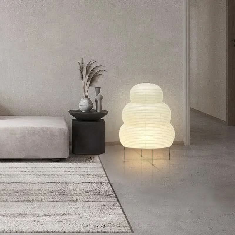 Lampadaire Trépied Papier de Riz Style Japonais – Zen