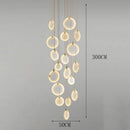 Modern acrylic LED pendant light for living room – Thaliona