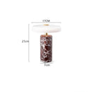 Marble LED table lamp for bedroom – Novaluce