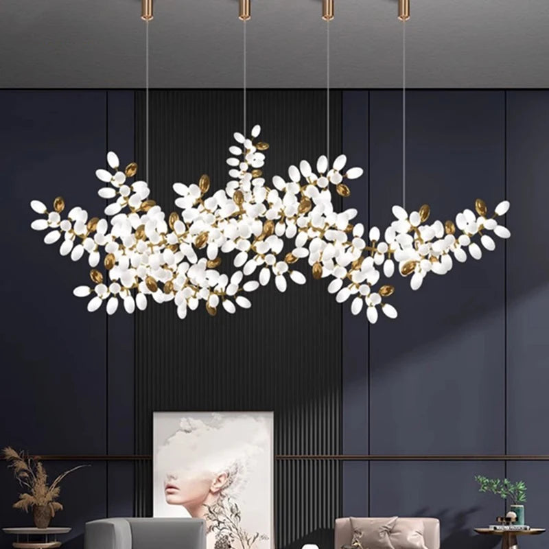 Suspension LED moderne pour salon – Zénithra