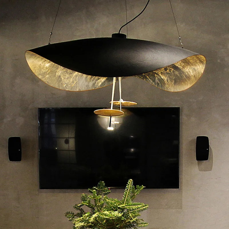 Suspension LED moderne en alliage pour salon et restaurant – Orluxia